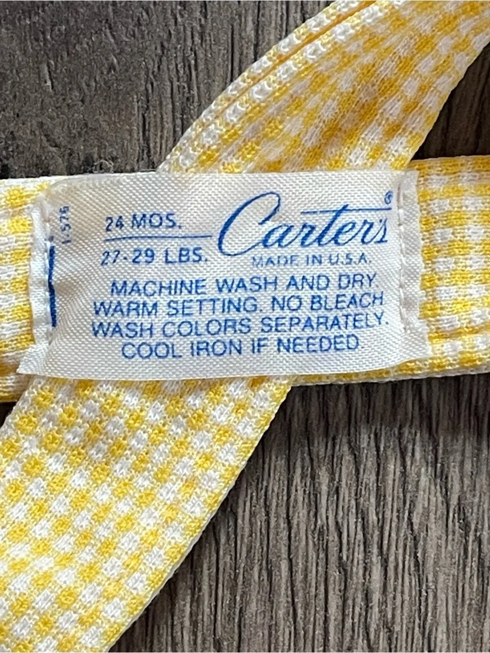 Carters months 29